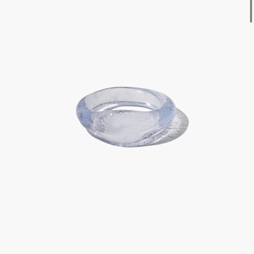 The CLED recycled glass signet ring